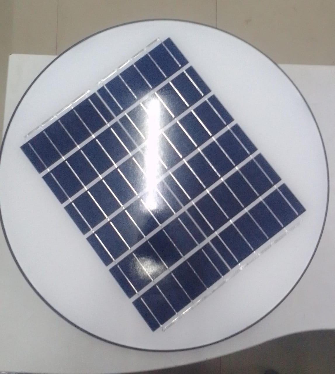 solar sensor street lamp